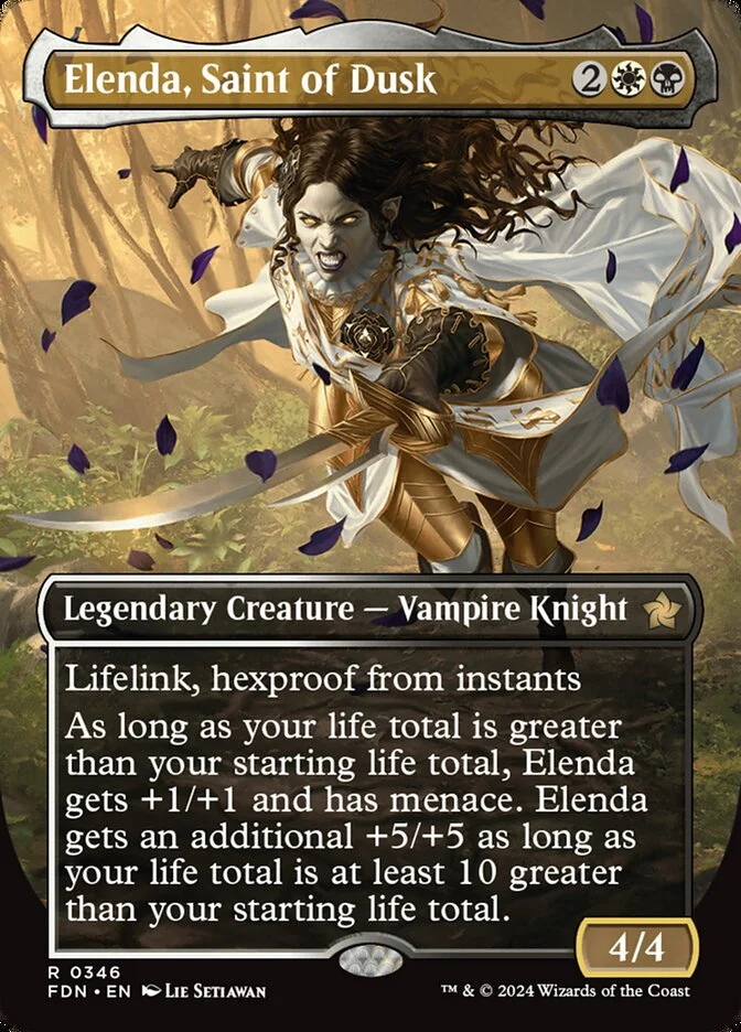 Elenda, Saint of Dusk 「FDN/346」「EN」