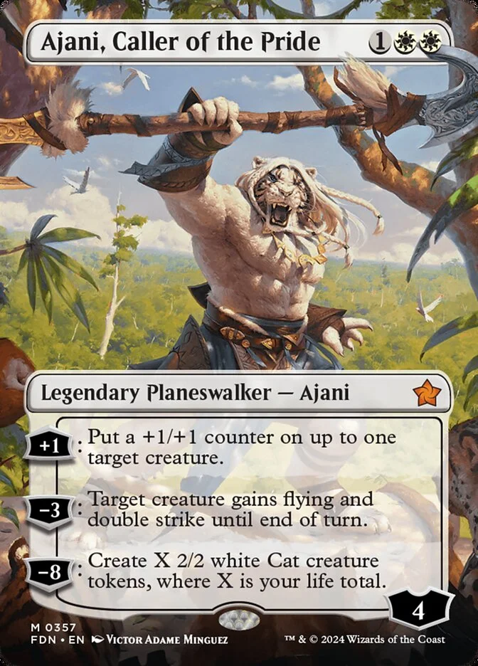 Ajani, Caller of the Pride 「FDN/357」「EN」