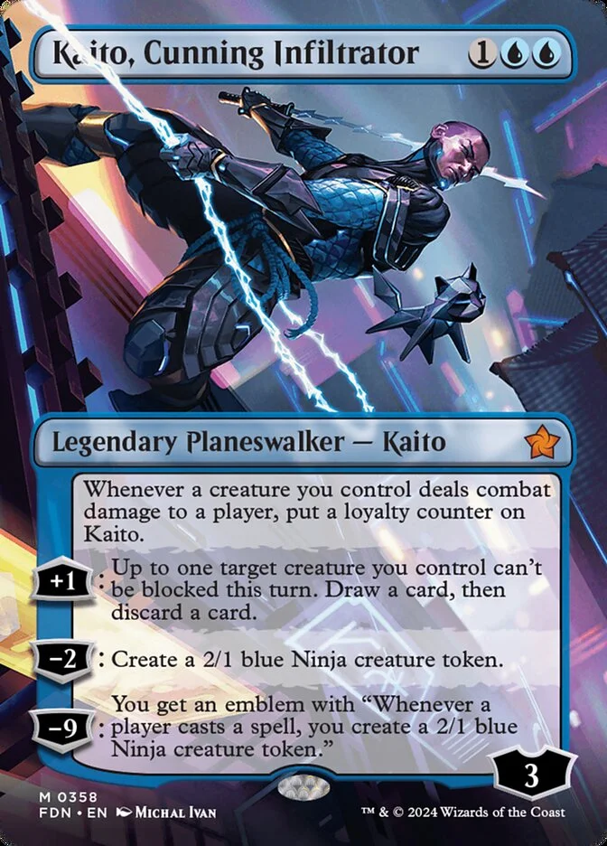 Kaito, Cunning Infiltrator 「FDN/358」「EN」
