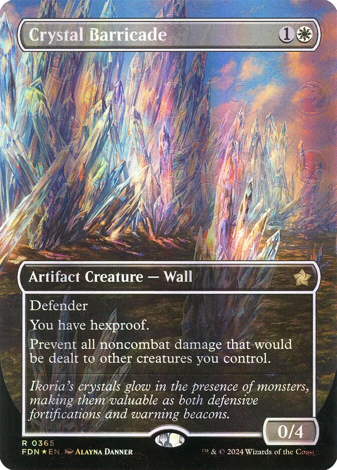 Crystal Barricade 「FDN/365」「EN」