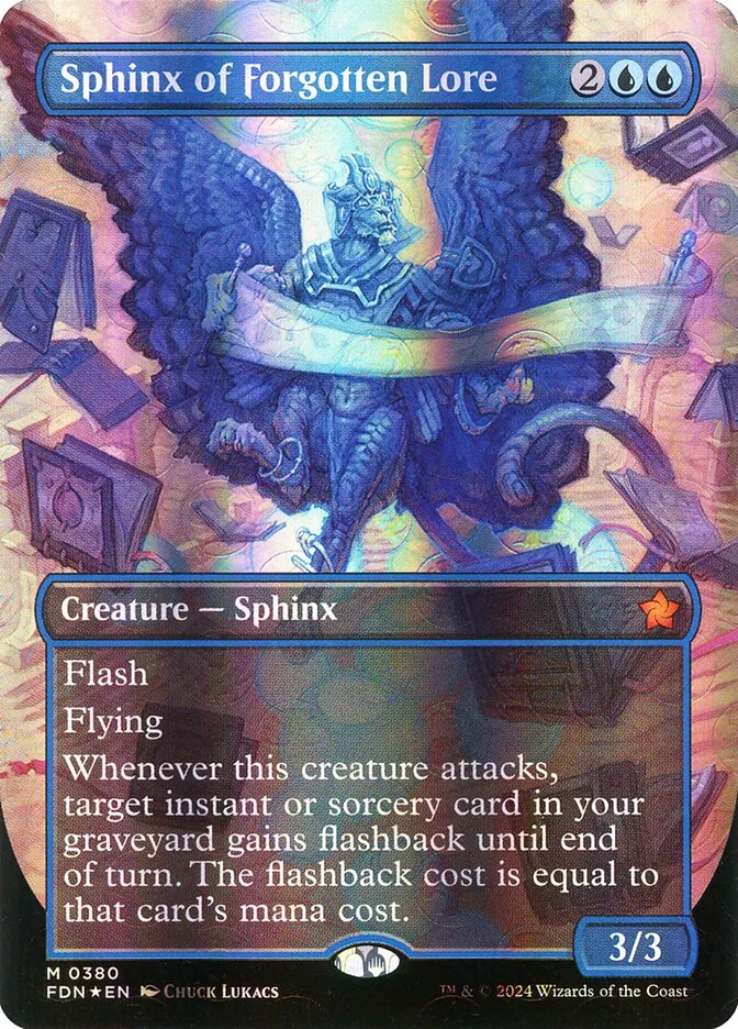 Sphinx of Forgotten Lore 「FDN/380」「EN」
