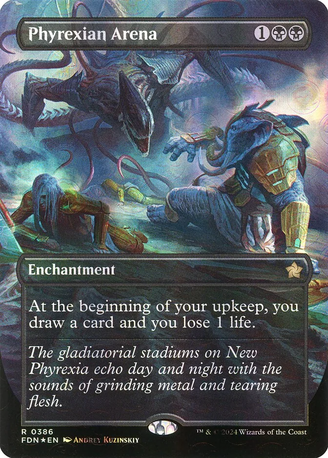 Phyrexian Arena 「FDN/386」「EN」