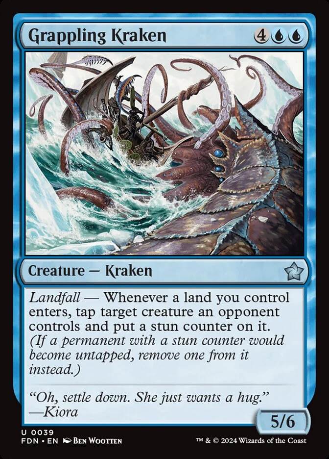 Grappling Kraken 「FDN/39」「EN」