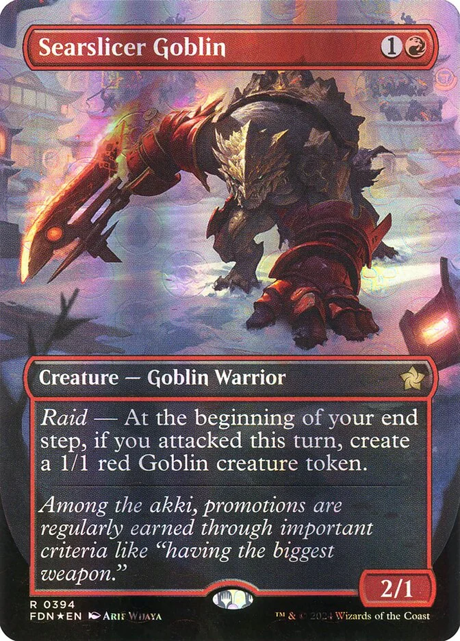 Searslicer Goblin 「FDN/394」「EN」
