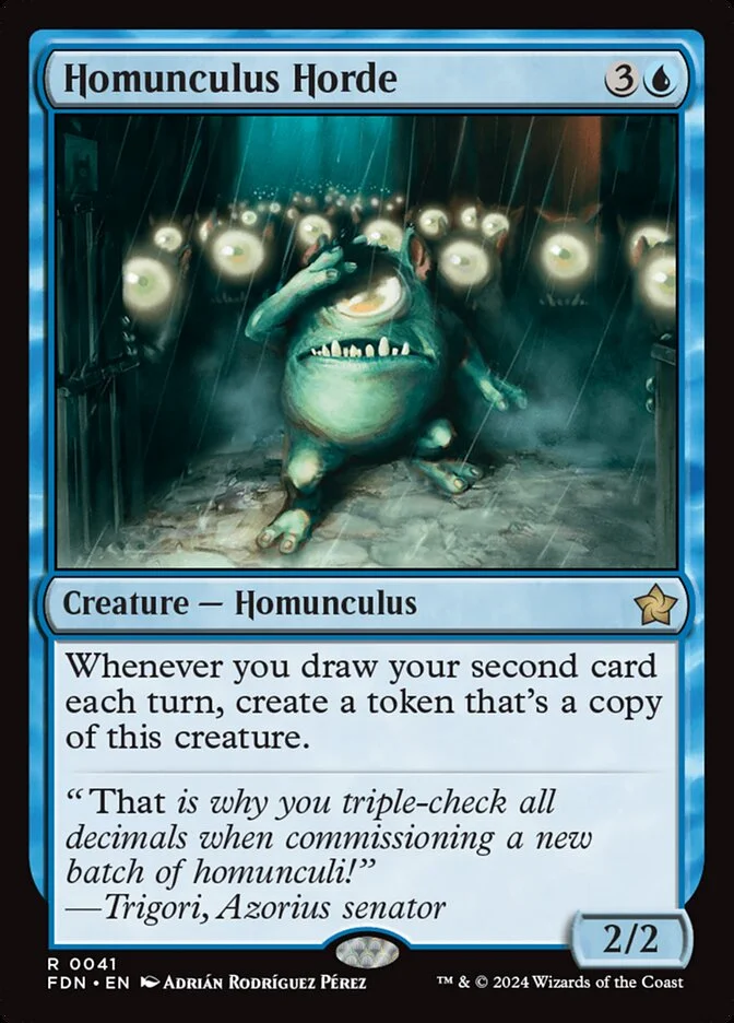 Homunculus Horde 「FDN/41」「EN」