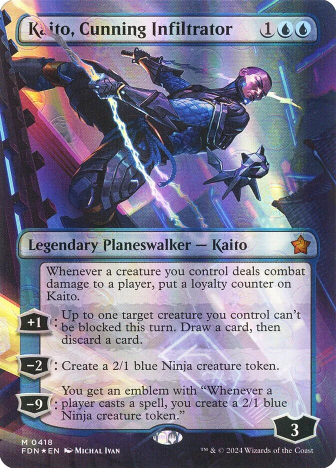 Kaito, Cunning Infiltrator 「FDN/418」「EN」