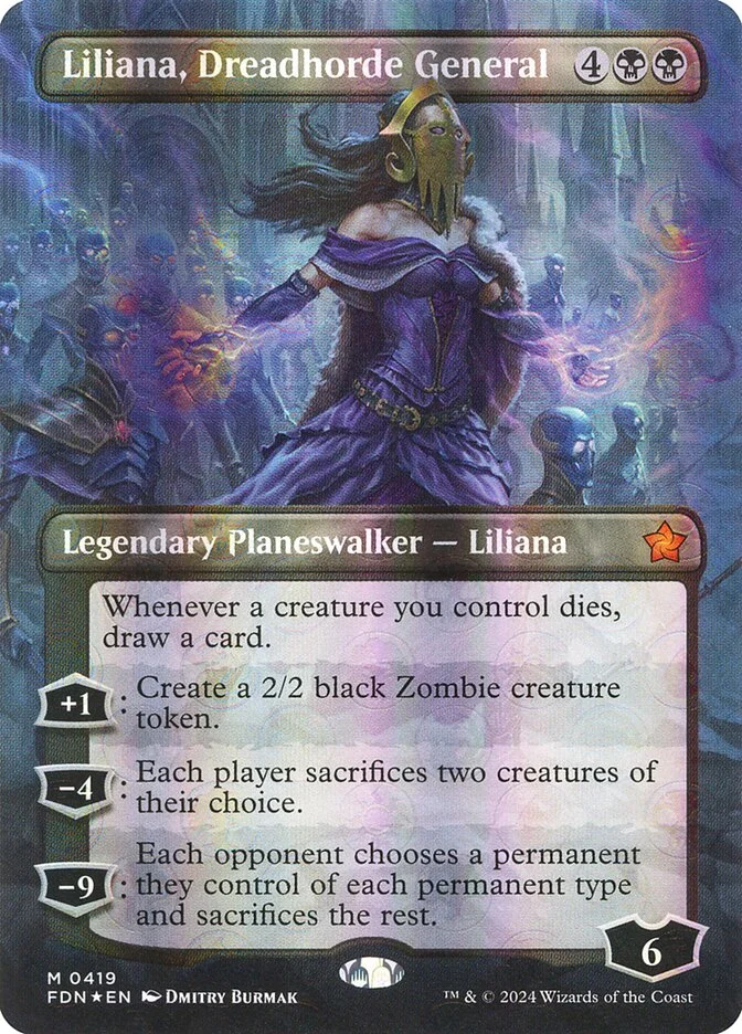 Liliana, Dreadhorde General 「FDN/419」「EN」
