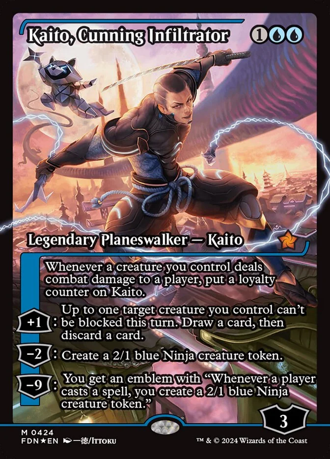 Kaito, Cunning Infiltrator 「FDN/424」「EN」