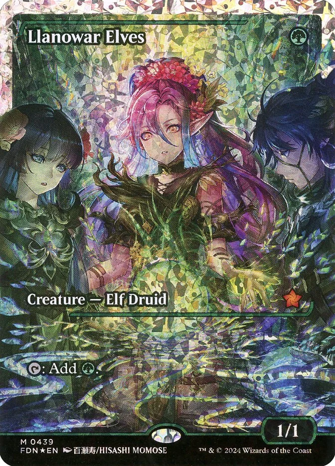 Llanowar Elves 「FDN/439」「EN」