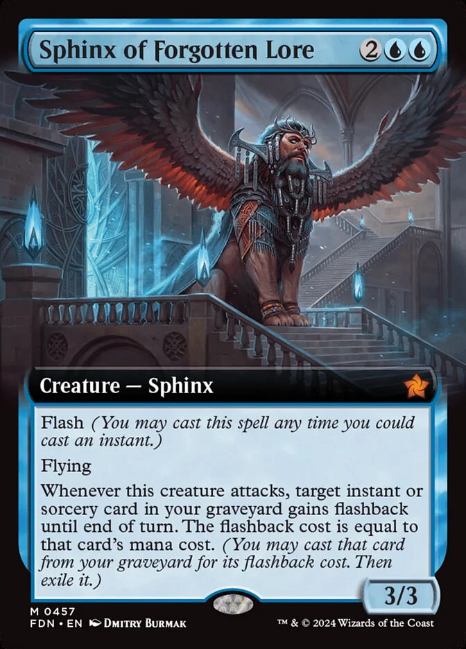 Sphinx of Forgotten Lore 「FDN/457」「EN」