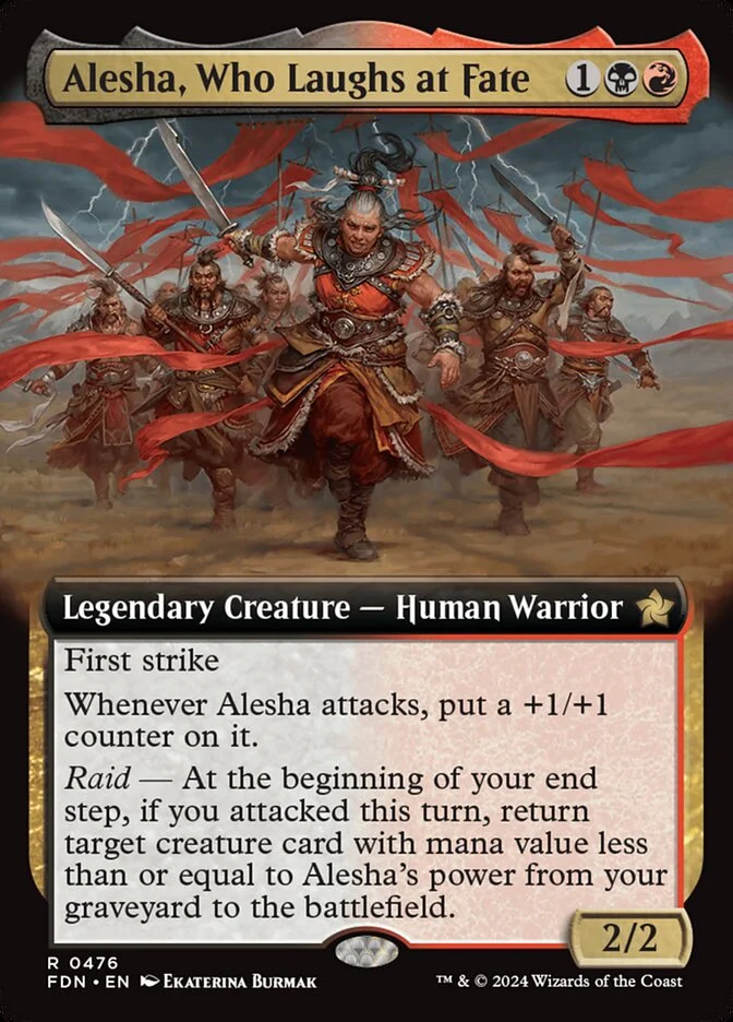 Alesha, Who Laughs at Fate 「FDN/476」「EN」