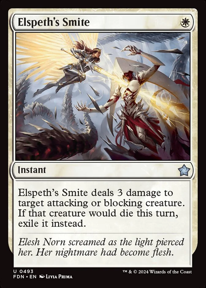 Elspeth's Smite 「FDN/493」「EN」