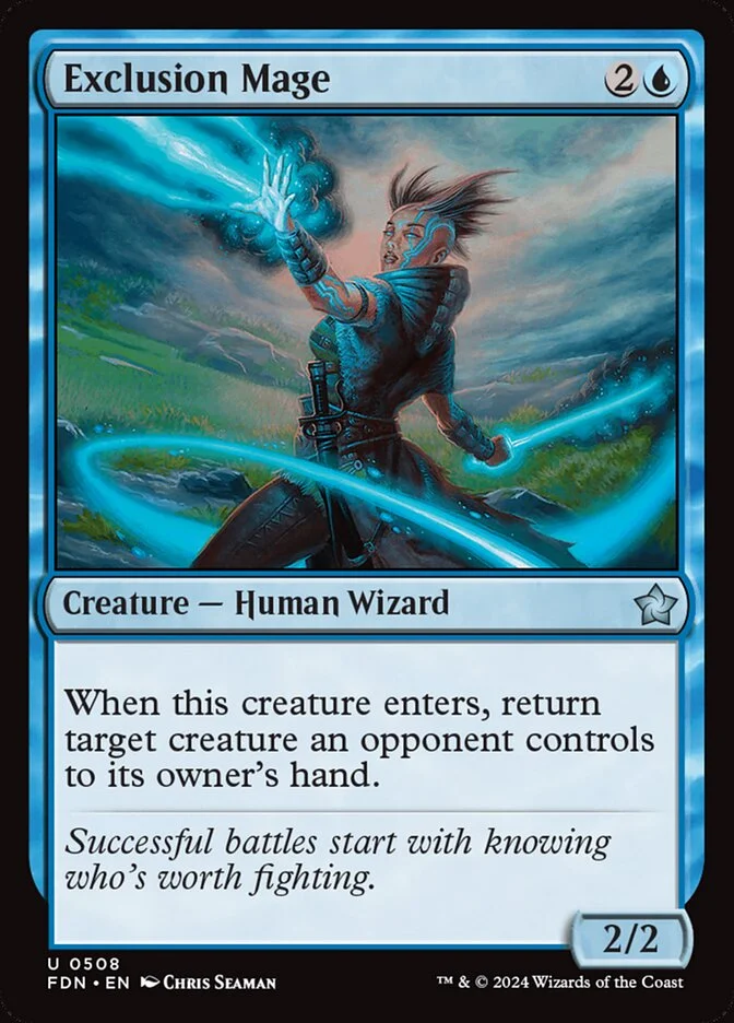 Exclusion Mage 「FDN/508」「EN」