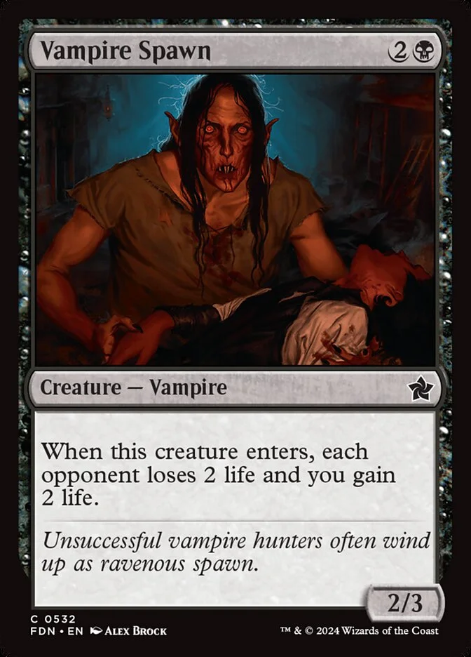 Vampire Spawn 「FDN/532」「EN」