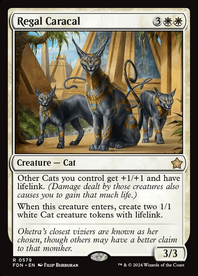 Regal Caracal 「FDN/579」「EN」