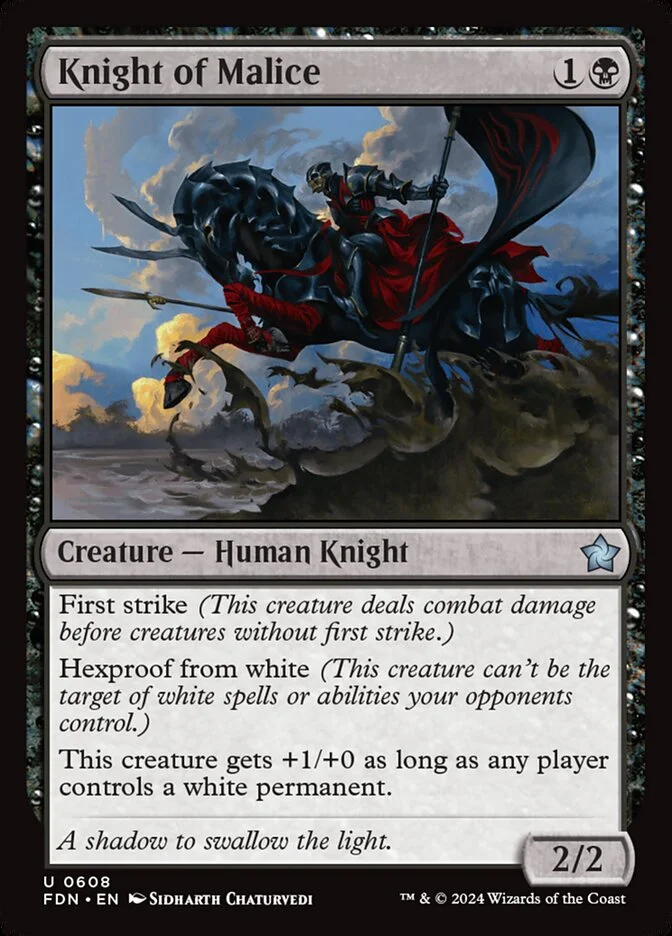 Knight of Malice 「FDN/608」「EN」
