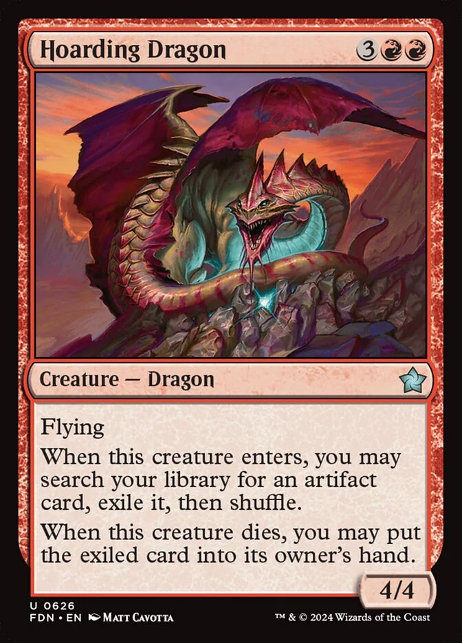 Hoarding Dragon 「FDN/626」「EN」