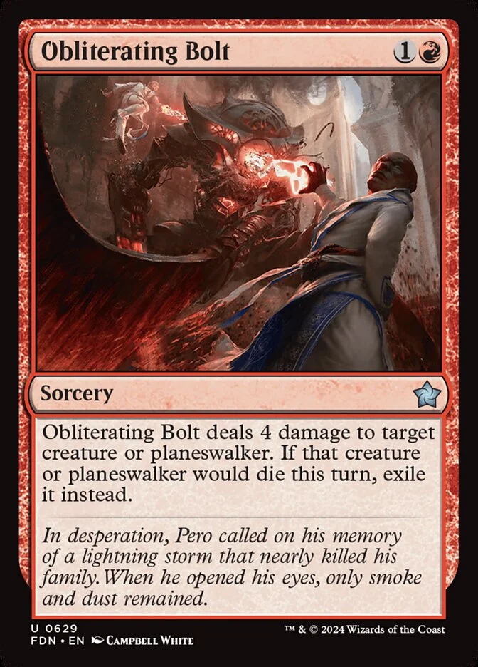 Obliterating Bolt 「FDN/629」「EN」
