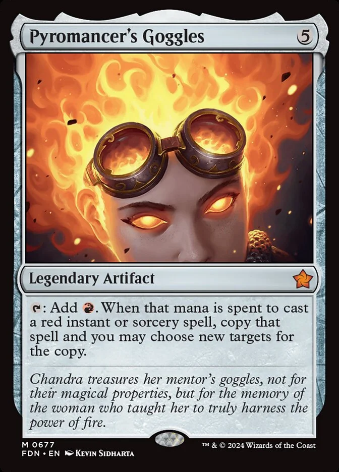 Pyromancer's Goggles 「FDN/677」「EN」