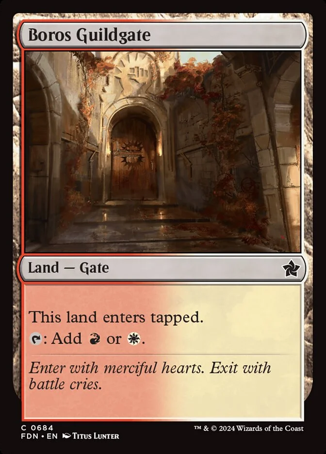 Boros Guildgate 「FDN/684」「EN」