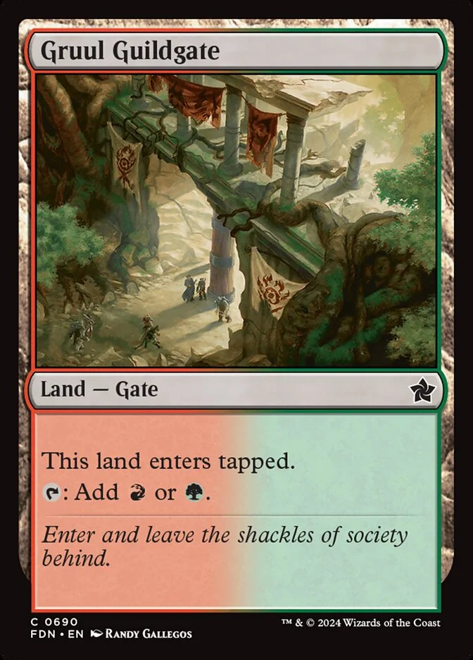 Gruul Guildgate 「FDN/690」「EN」