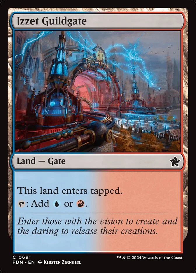 Izzet Guildgate 「FDN/691」「EN」