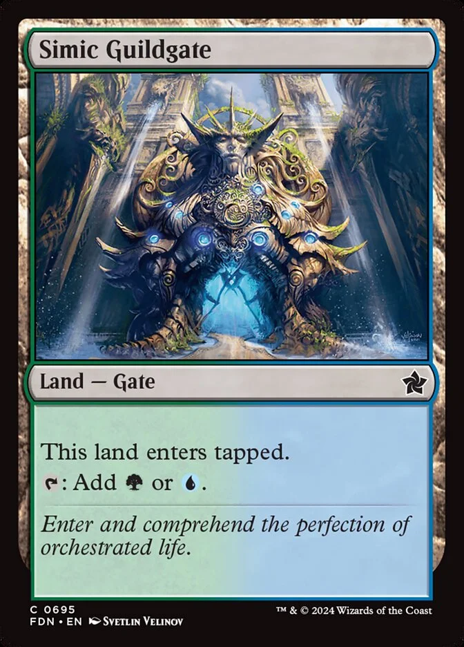 Simic Guildgate 「FDN/695」「EN」