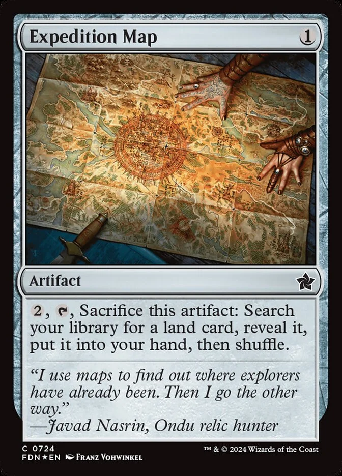 Expedition Map 「FDN/724」「EN」