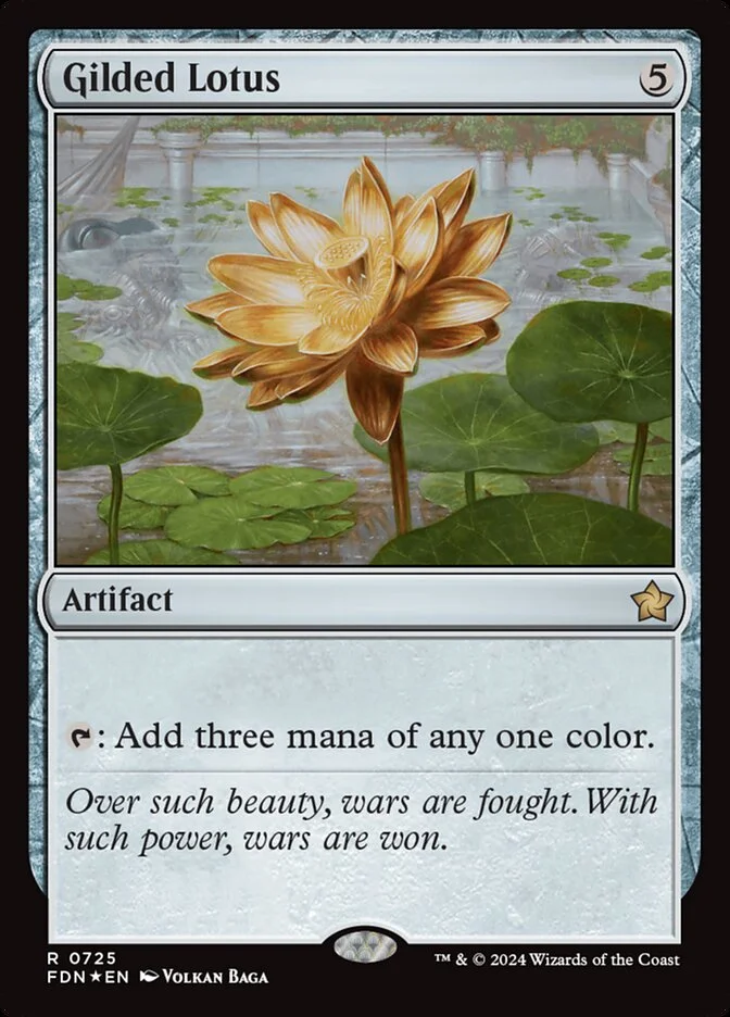 Gilded Lotus 「FDN/725」「EN」