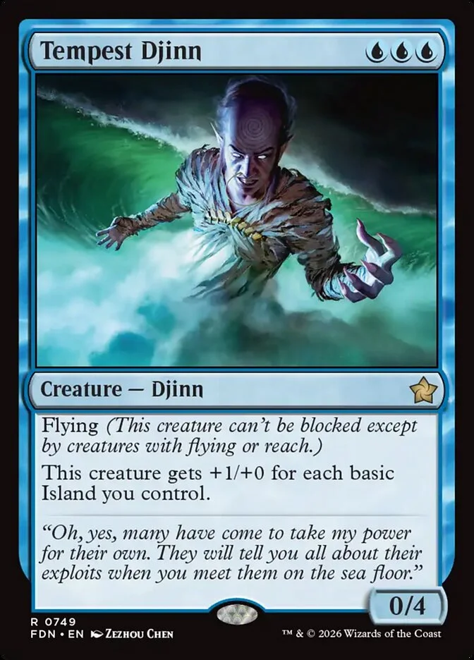 Tempest Djinn 「FDN/749」「EN」