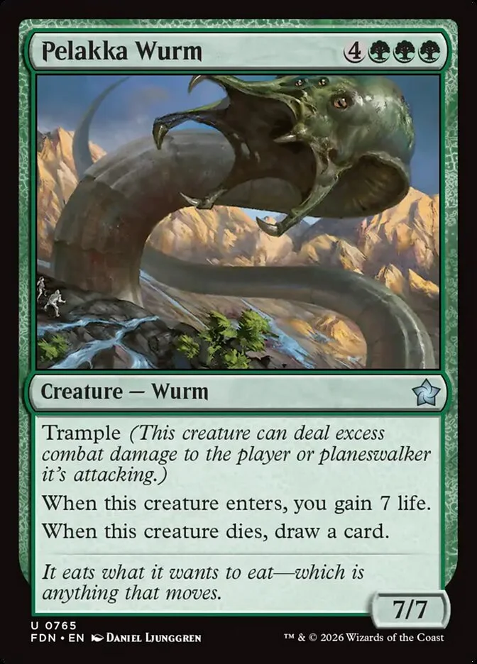 Pelakka Wurm 「FDN/765」「EN」