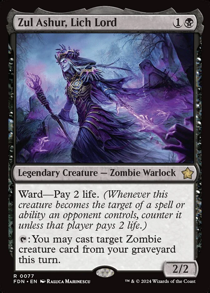 Zul Ashur, Lich Lord 「FDN/77」「EN」