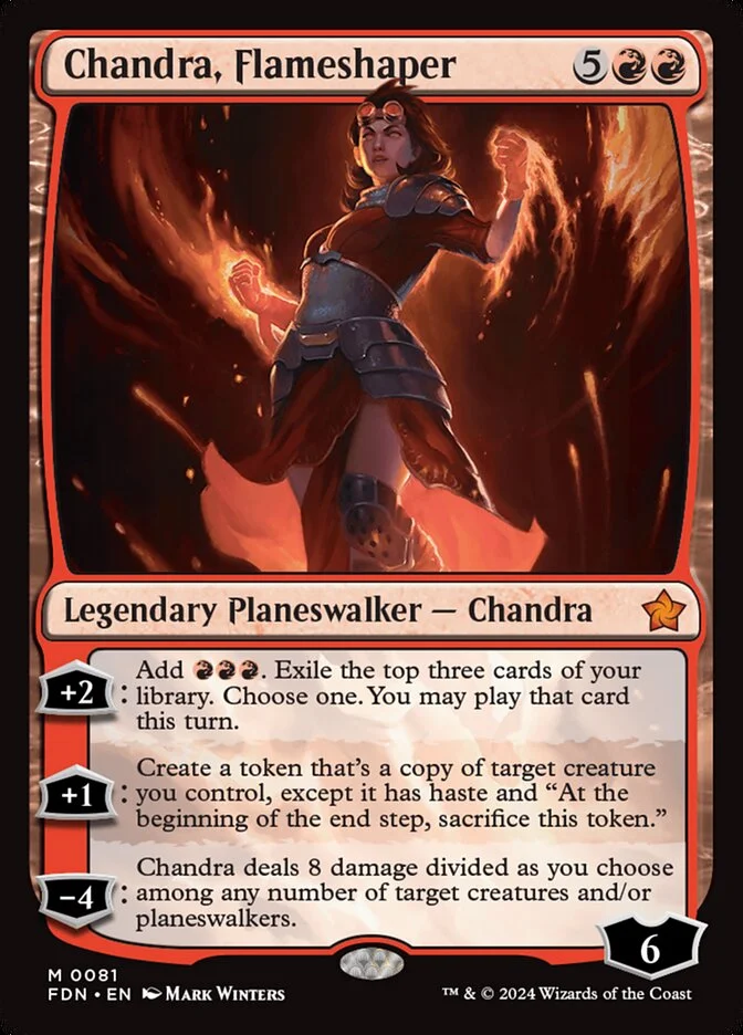 Chandra, Flameshaper 「FDN/81」「EN」