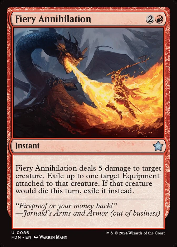 Fiery Annihilation 「FDN/86」「EN」