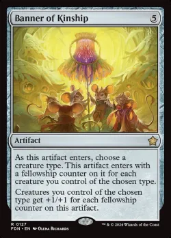 Banner of Kinship #127 · Magic: The Gathering