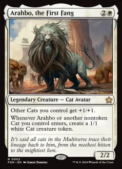 Arahbo, the First Fang #2 · Magic: The Gathering