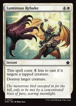 Luminous Rebuke #20 · Magic: The Gathering