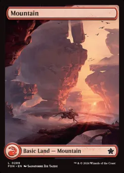 Mountain #289 · Magic: The Gathering