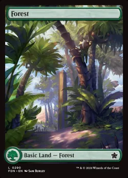 Forest #290 · Magic: The Gathering