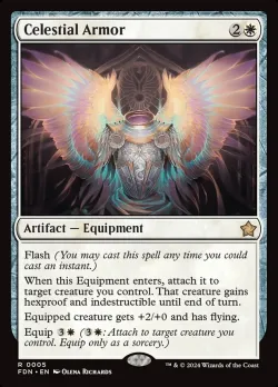 Celestial Armor #5 · Magic: The Gathering