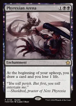 Phyrexian Arena 「FDN/728」「EN」