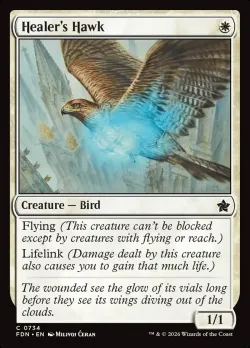 Healer's Hawk 「FDN/734」「EN」