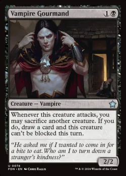 Vampire Gourmand #74 · Magic: The Gathering