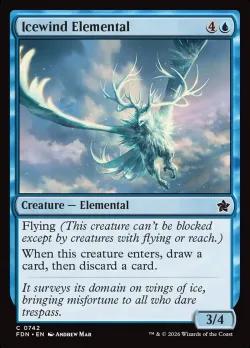 Icewind Elemental 「FDN/742」「EN」
