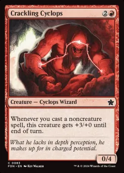 Crackling Cyclops #83 · Magic: The Gathering