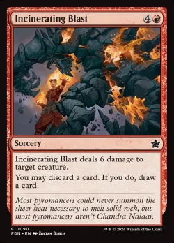 Incinerating Blast #90 · Magic: The Gathering