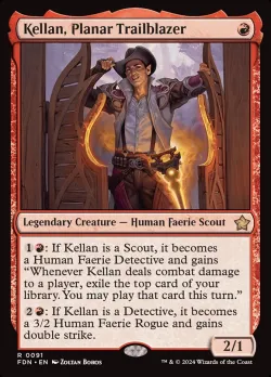 Kellan, Planar Trailblazer #91 · Magic: The Gathering