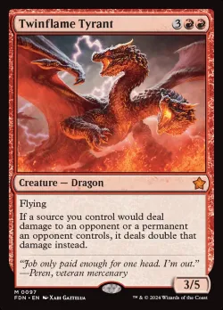 Twinflame Tyrant #97 · Magic: The Gathering