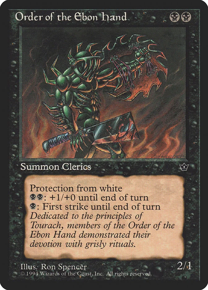 Order of the Ebon Hand 「FEM/42c」「EN」