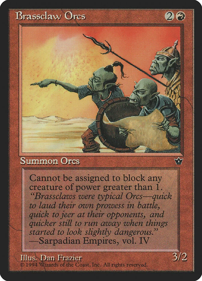 Brassclaw Orcs 「FEM/49b」「EN」